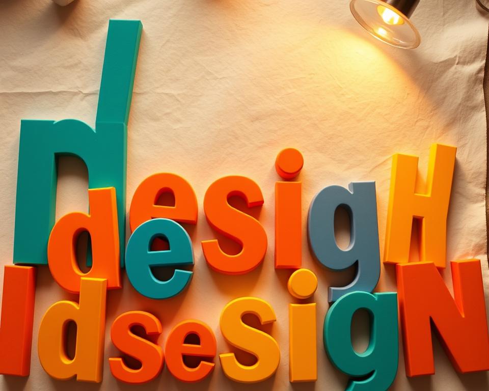 A visually striking theme spread typography design, showcasing bold, colorful letters creatively arranged in a dynamic layout. In the foreground, various typography styles, including serif, sans serif, and script, intermingle with vibrant colors like teal, orange, and mustard yellow. The middle section features a textured paper background that adds depth, with a subtle shadow effect enhancing the visual appeal. In the background, soft, warm lighting creates a cozy atmosphere, casting gentle highlights over the typography. Use a slightly elevated angle, allowing the arrangement to draw the viewer's eye across the page. The overall mood is energetic and inviting, encouraging creativity and inspiration in design. No text overlays or distractions should be present, ensuring a clean focus on the theme of typography and design. A visually striking theme spread typography design, showcasing bold, colorful letters creatively arranged in a dynamic layout. In the foreground, various typography styles, including serif, sans serif, and script, intermingle with vibrant colors like teal, orange, and mustard yellow. The middle section features a textured paper background that adds depth, with a subtle shadow effect enhancing the visual appeal. In the background, soft, warm lighting creates a cozy atmosphere, casting gentle highlights over the typography. Use a slightly elevated angle, allowing the arrangement to draw the viewer's eye across the page. The overall mood is energetic and inviting, encouraging creativity and inspiration in design. No text overlays or distractions should be present, ensuring a clean focus on the theme of typography and design.